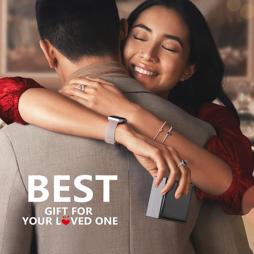 Zedoli Metal Band Compatible with Apple Watch Band 40mm 38mm 41mm 45mm 44mm 42mm 46mm for Women Men, Stainless Steel Milanese Mesh Loop Magnetic Wristbands for iWatch Series 11 10 9 8 7 6 5 4 3 2 1 SE