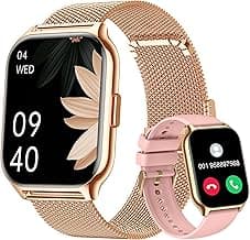 ZOSKVEE Smart Watch 45mm for Women Men(Dial/Answer Calls), 2.0" Fitness Tracker Watch with Heart Rate/Blood Pressure/Blood Oxygen Monitor for Android iOS