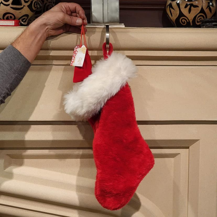 None Ultimate Naughty List Lump of Coal Christmas Surprise! Beautiful Plush Red Velvet Jewelry Bag Filled with Real Authentic Coal and Designer Gift Tag!