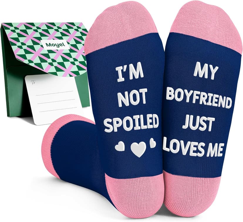Moyel Funny Socks for Mom Women – Perfect Gifts for Women on Birthday, Christmas, Mother’s Day, Easter from Son/Daughter, B0G6DDF4YY