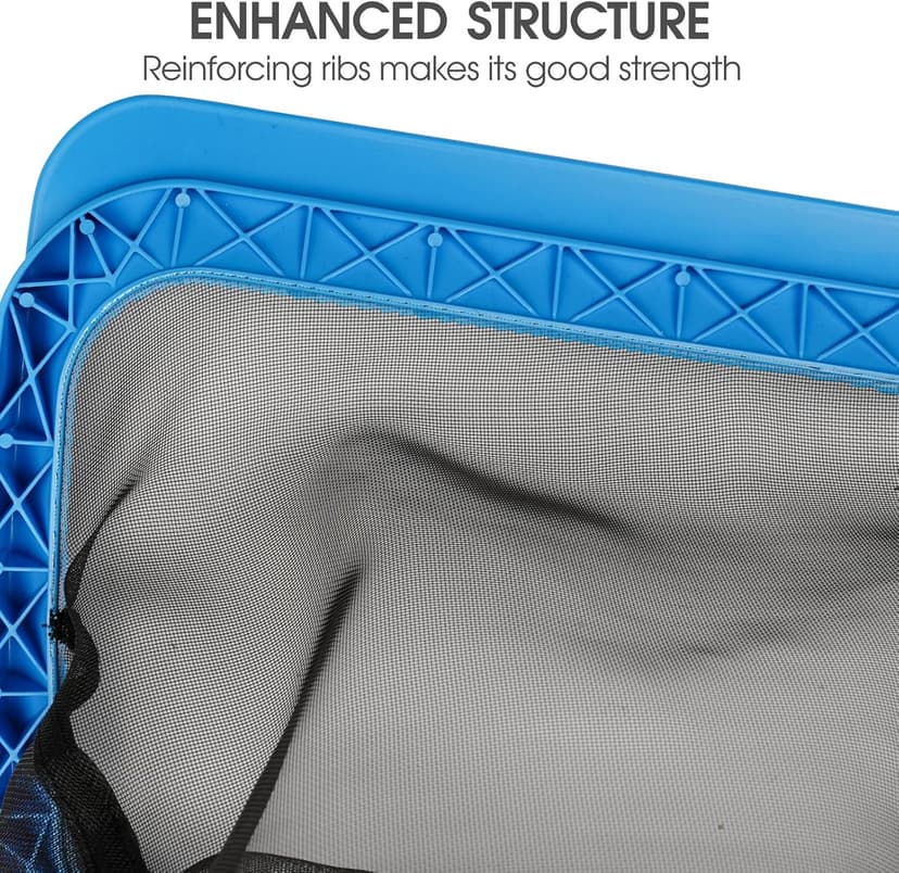 Pool Skimmer Net with Self-Repair Fine Nylon Mesh Bag, Pool Leaf Rake for Above Ground Pools & In-ground Pools, Pool Nets for Cleaning - Original Series(No Pole)