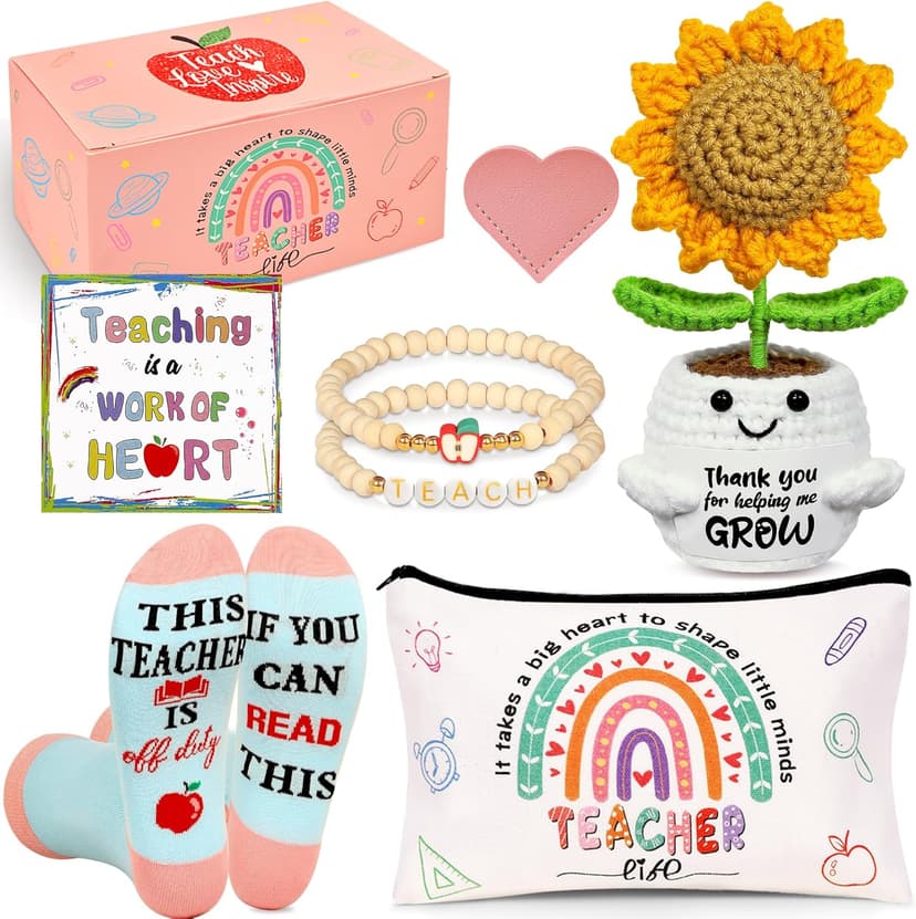 U-Goforst Teacher Appreciation Gifts for Women, Teacher Christmas Gifts Supplies, Birthday Back to School Valentine Graduation Retirement