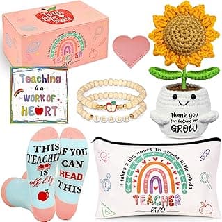 U-Goforst Teacher Appreciation Gifts for Women, Teacher Christmas Gifts Supplies, Birthday Back to School Valentine Graduation Retirement