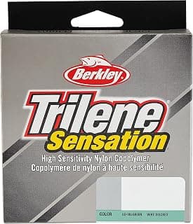 Berkley Trilene® Sensation, Low-Vis Green, 4lb | 1.8kg Monofilament Fishing Line, Suitable for Freshwater Environments