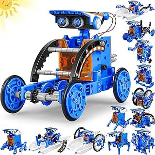 STEM 13-in-1 Education Solar Power Robots Toys for Boys Age 8-12, Educational Toy Science Kits for Kids, Building Experiment Robotics Set STEM Project Gifts for 8 9 10 11 12 Years Old Boy Girls Teens