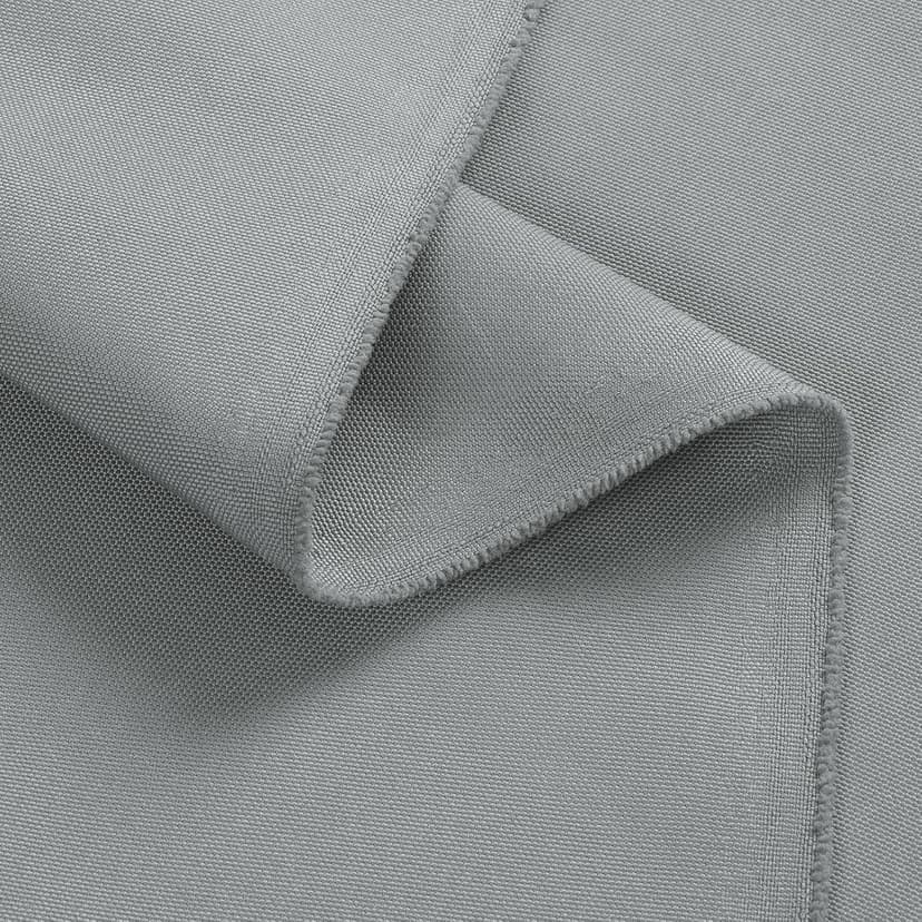 1200D Thicken Waterproof Canvas Fabric by The Yard 58" W Water-Resistant Polyester Fabric Heavy Duty Outdoor Upholstery Material for Chair Patio Cushion Furniture Cover Sewing DIY, 1 Yard Silver Grey
