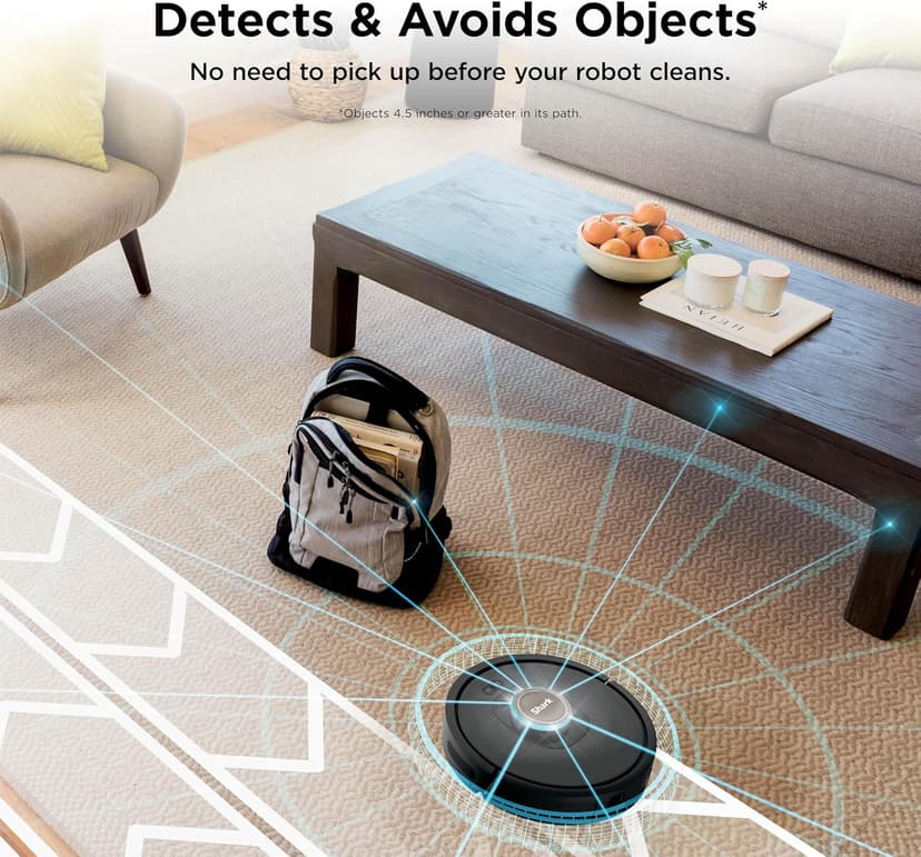 Shark AV2501AE AI Robot Vacuum with XL HEPA Self-Empty Base, Bagless, 60-Day Capacity, LIDAR Navigation, Perfect for Pet Hair, Compatible with Alexa, Wi-Fi Connected, Carpet & Hard Floor, Black
