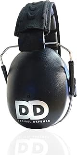 Professional Safety Ear Muffs by Decibel Defense - 37dB NRR - The HIGHEST Rated & MOST COMFORTABLE Ear Protection for Shooting & Industrial Use - THE BEST HEARING PROTECTION...GUARANTEED