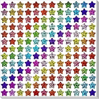 2340 Pack Holographic Star Stickers for Kids Reward，0.6“ Sparkly Small Star,Behavior Chart, School Classroom Student Teacher Supplies