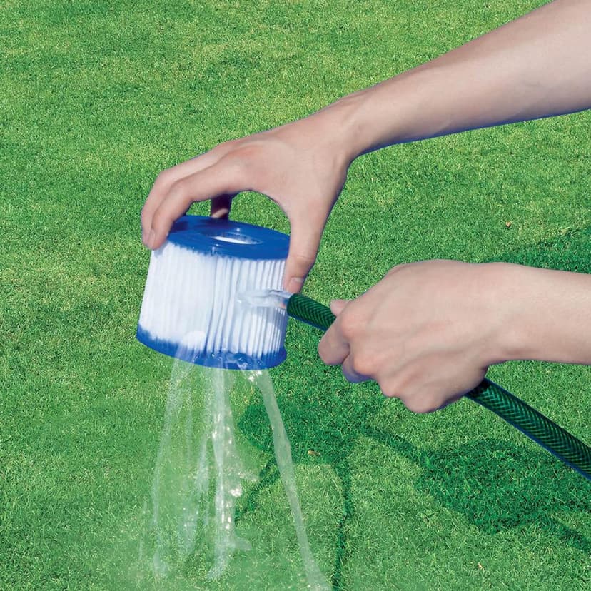 Intex Swimming Pool Easy Set Filter Cartridge Replacement - Type H (4 Pack)