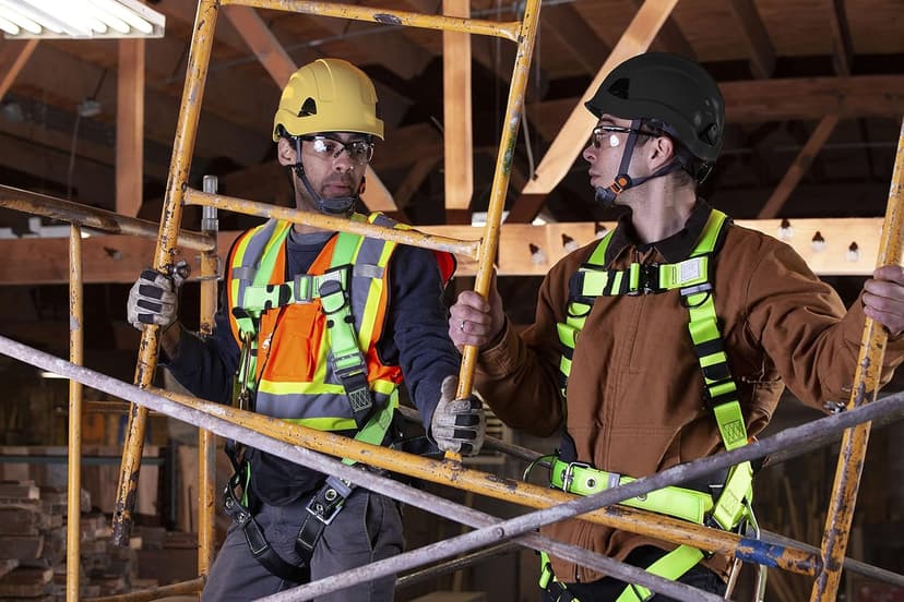Jackson Safety CH300 Climbing-Style Hard Hat - Non-Vented Construction Helmet with Chin Cup - ANSI Z89.1 & OSHA Compliant - (Multiple Colors)