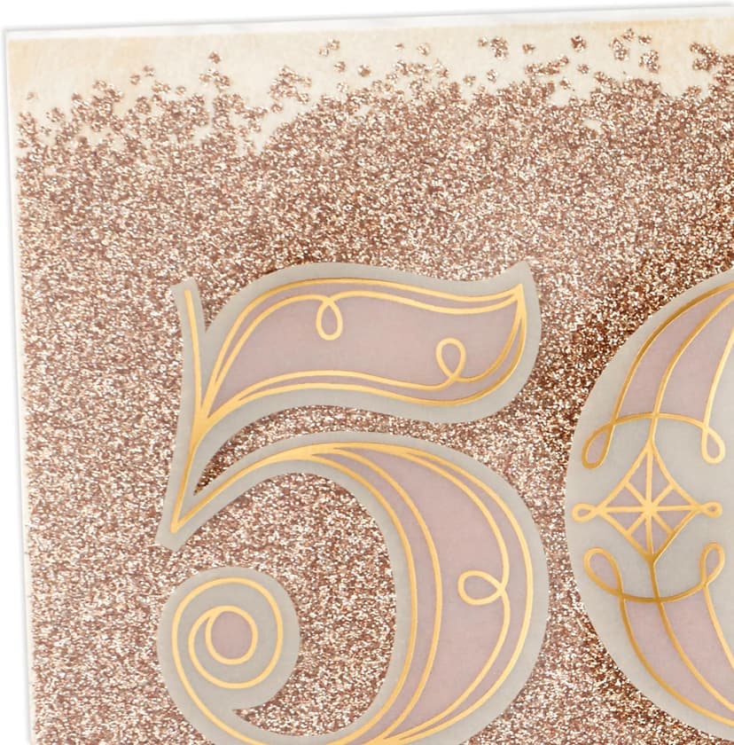 Hallmark 50th Anniversary Card (Golden Anniversary)