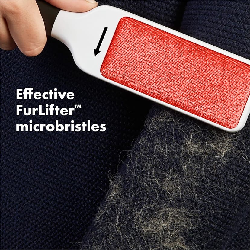 OXO Good Grips Furlifter Pet Garment Brush Hair Remover for Clothing, White, Garment Brush