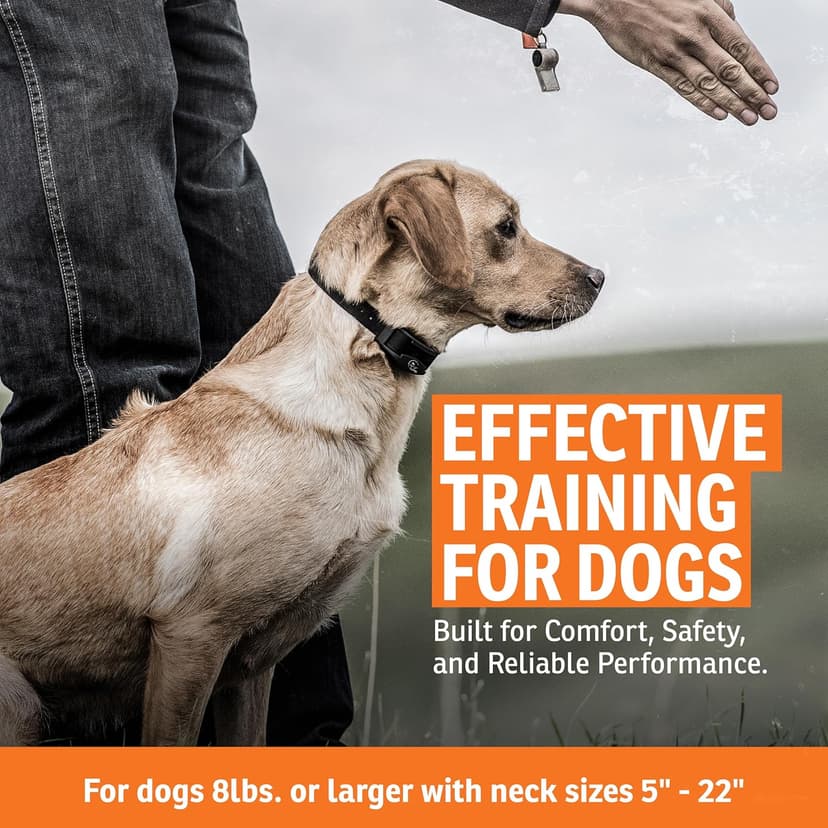 SportDOG FieldTrainer 425X - Remote Trainer Designed for Off-Leash Control & Training - 500-Yard Range - Waterproof - Quick Charge-Collar with 21 Levels of Static, Tone, & Vibration