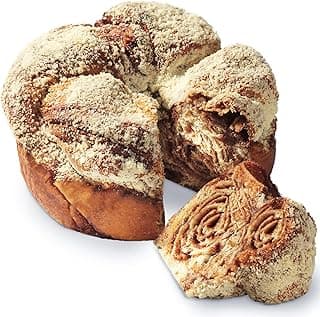 Stern’s Bakery Cinnamon Babka Cake | Coffee Cake, Artisan Breakfast Pastries | Holiday Food Gift- Christmas Thanksgiving | Kosher, Dairy Free, Nut Free