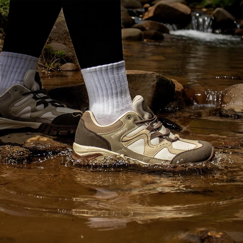 CC-Los Women's Lightweight Waterproof Hiking Shoes for Walking, Outdoor & Climbing Size 5.5-11