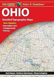 Delorme Atlas & Gazetteer Ohio 13e