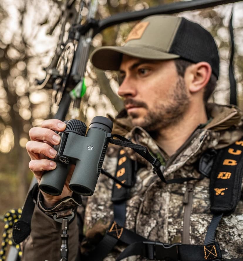 Vortex Triumph HD 10x28 Binoculars - HD Optical System, Fully Multi-Coated Lenses, Rubber Armor, Tripod Adaptable, Waterproof, Fogproof, Shockproof - Unlimited, Unconditional Warranty