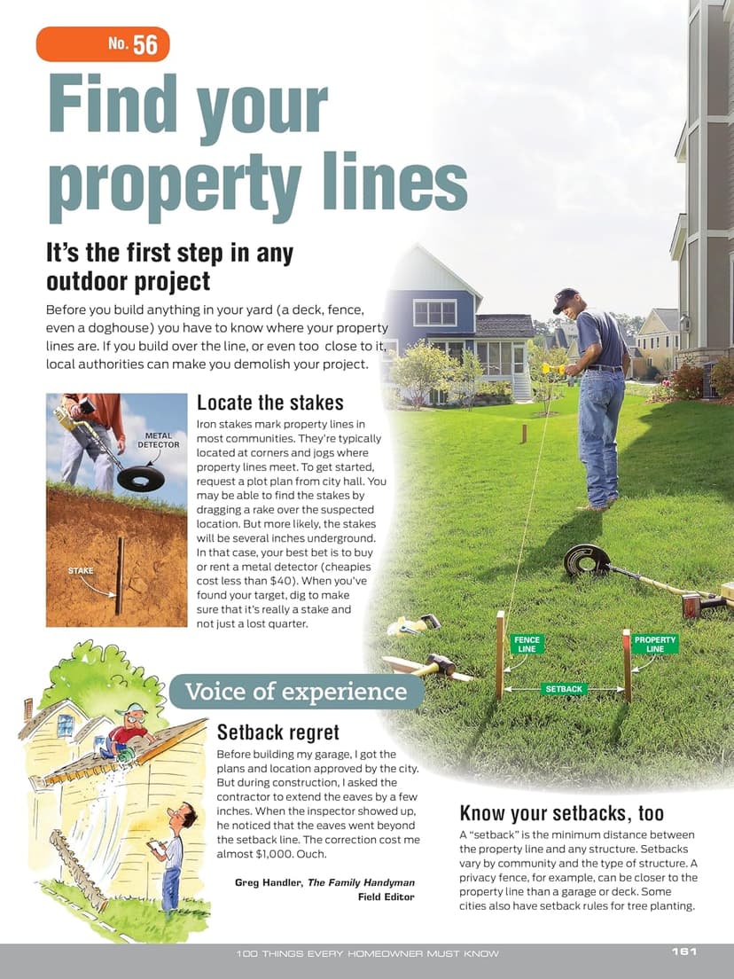 100 Things Every Homeowner Must Know: 100 Expert Tips to Save Money, Solve Problems, and Improve Your Home (Family Handyman 100) 1621452204