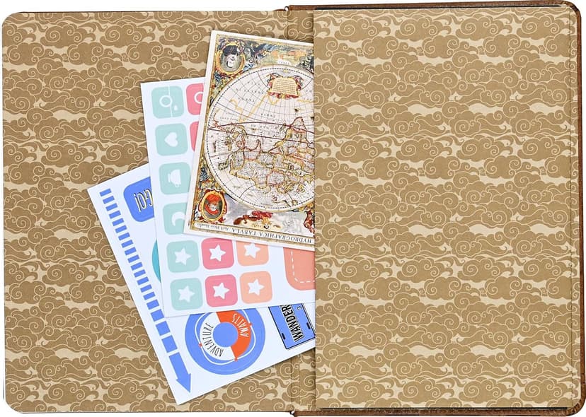 Page-A-Day Artisan Travel Journal (Diary, Vegan Leather Notebook) 1441331336
