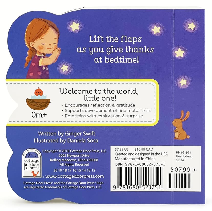 Good Night, God - Lift-a-Flap Board Book Gift for Easter Basket Stuffer, Christmas, Baptism, Birthdays Ages 1-5 (Little Sunbeams) 1680523759