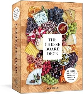The Cheese Board Deck: 50 Cards for Styling Spreads, Savory and Sweet 0593233271