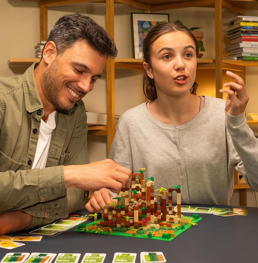 Monkey Palace - LEGO Board Game, Brick Building Strategy Board Game for Kids 8-12, Family Fun for Adults, LEGO Fun Toys for Kids & Families, 2-4 Players Ages 10+, 45 Minute Playtime