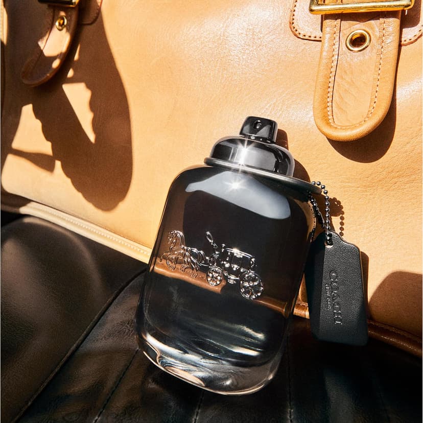 Coach for Men Eau de Toilette - Men's Fragrance - Fougere Woody - With notes of Pear Nashi, Cardamom & Vetiver