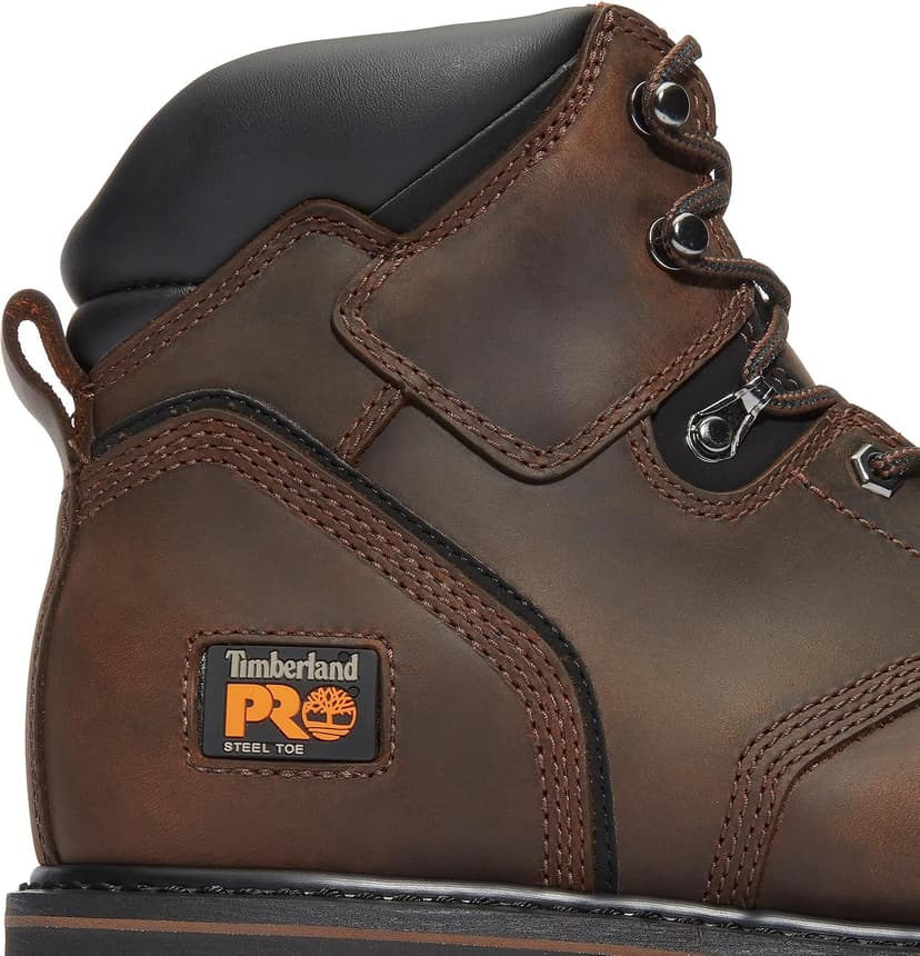 Timberland PRO Men's Pit Boss 6 Inch Steel Safety Toe Industrial Work Boot