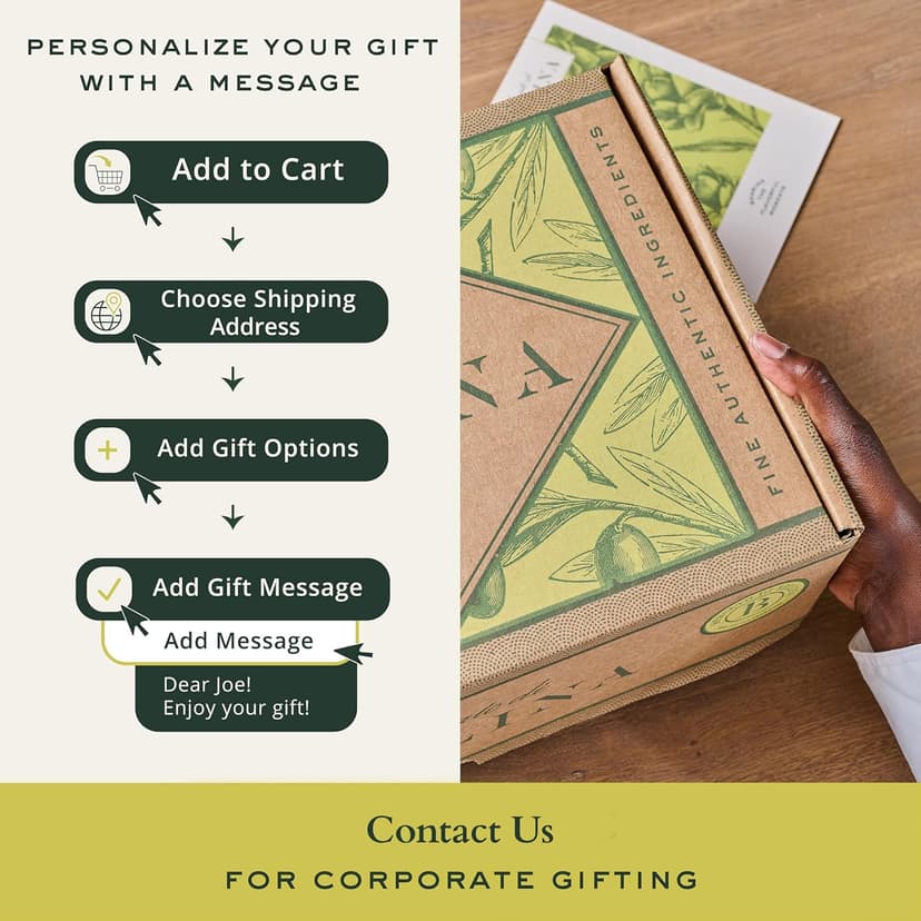 Mercato di Bellina Meat and Cheese Gift Box - Italian Charcuterie Gift Basket With Salami, Cheese, Olives, Crackers, Made in Italy for Holiday, Father's Day, Birthdays, Housewarming, Thank You