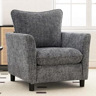 Accent Chairs for Living Room Chairs, Reading Chair Mid Century Modern Chair, Soft Chenille Sofa Chair, Upholstered Arm Chair Comfy Chair Side Chair