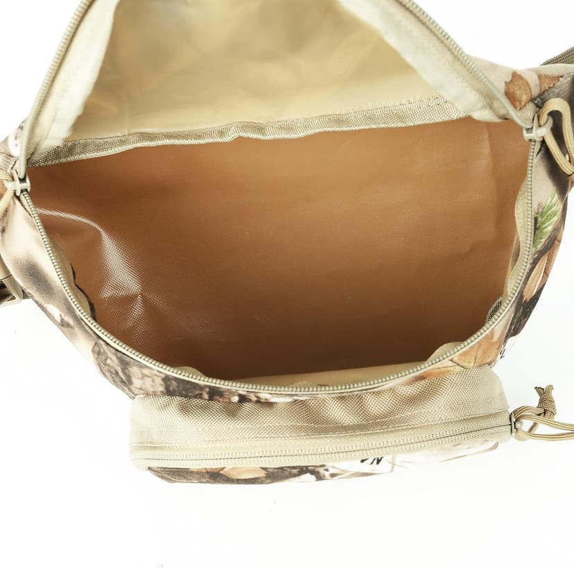 AUSCAMOTEK Hunting Camouflage Fanny Pack for Men - Waterproof Waist Bag for Hunters - Woodland Camo
