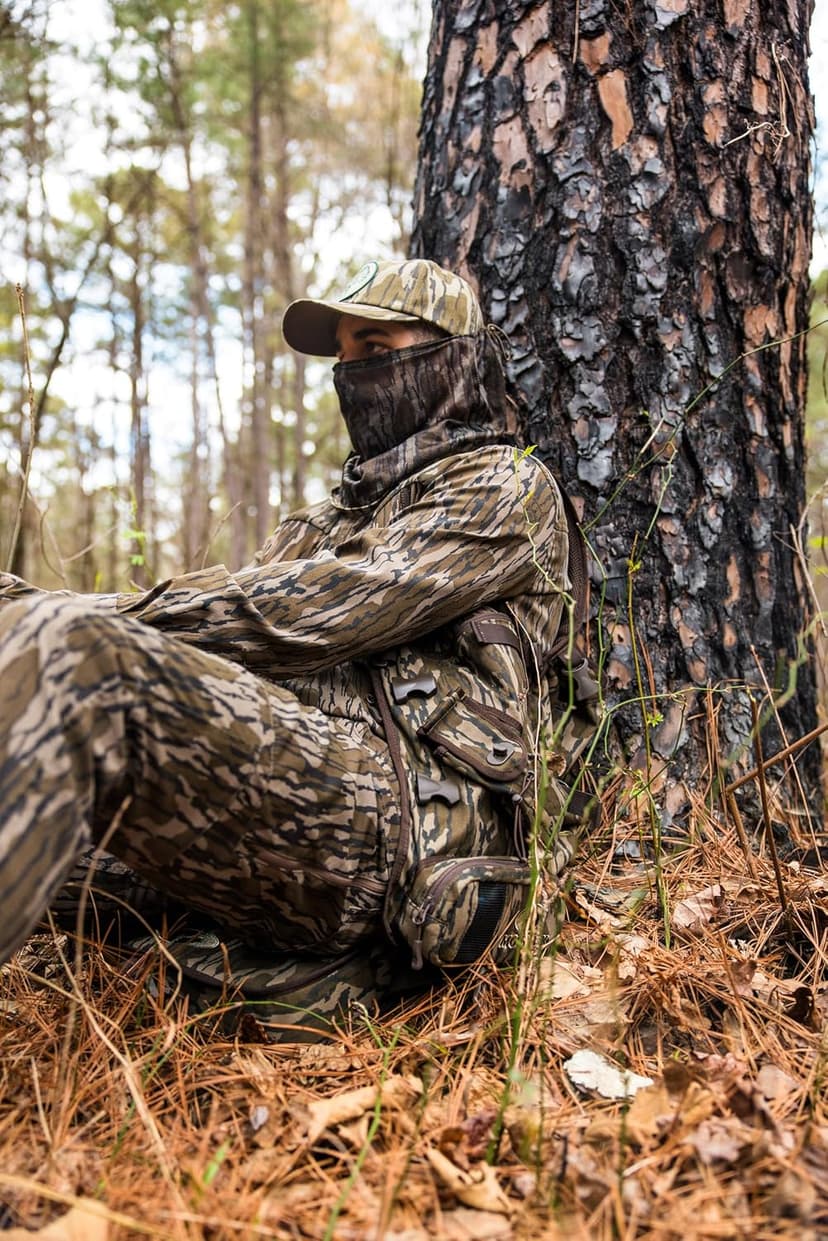 Mossy Oak Unisex-Adult Camo Mesh Hunting Face Mask