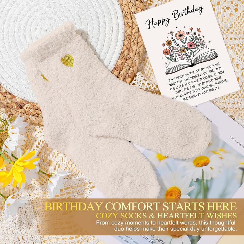 Birthday Gifts for Women Happy Birthday Gifts Ideas for Her Unique Gift Box Cute Bday Presents Basket for Woman Funny Gift Set for Mom Sister Best Friend Female Daughter Adult Girlfriend Wife Coworker B0H5X8VYB5