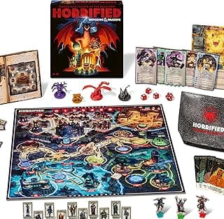 Ravensburger Horrified Games – Dungeons & Dragons – Strategy Board Game – Boost Critical Thinking & Teamwork – Cooperative Gameplay – Unique Monster Challenges – 1 to 5 Players – Adults & Kids 10+