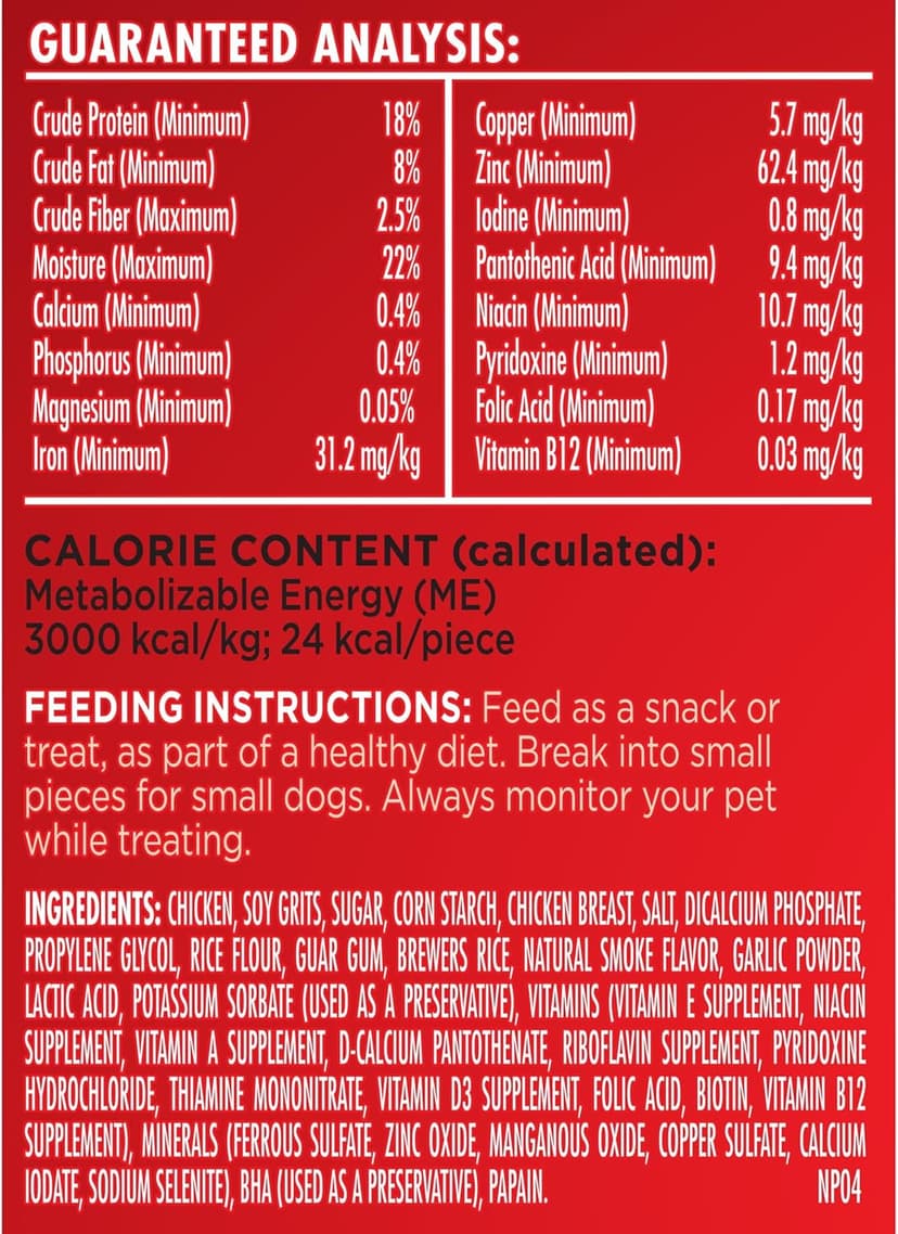 Milk-Bone Soft & Chewy Chicken Recipe Dog Treats, 25 Ounces (1 Count)