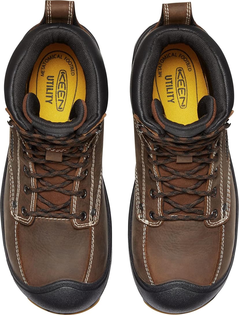 KEEN Utility Men's Fort Wayne 6" Waterproof Soft Toe Wedge Work Boot