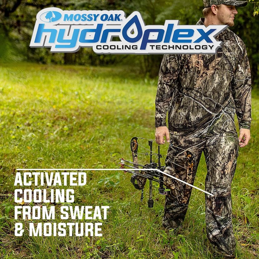 Mossy Oak Men's Men's Lightweight Camo Hunting Pants Tibbee