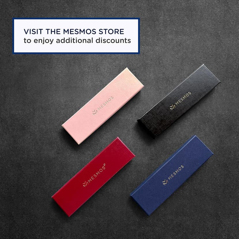 MESMOS Graduation Gift for Him 2026, 3pc Luxury Pen Set, German Ink & Swiss Nib, College and High School Graduation Gifts for Boys, Masters Grad Gift for Him, Men, Male, Son, Dad, Boys B0DNM6QZ8F