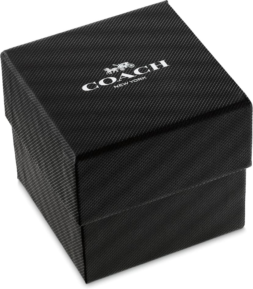 Coach Elliot 2H Quartz Watch for Men - Stainless Steel Wristwatch - Classic, Minimalist - Water Resistant 3 ATM/30 Meters - Premium Fashion Timepiece for Everyday Wear - 41mm