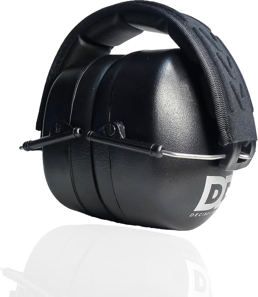 Professional Safety Ear Muffs by Decibel Defense - 37dB NRR - The HIGHEST Rated & MOST COMFORTABLE Ear Protection for Shooting & Industrial Use - THE BEST HEARING PROTECTION...GUARANTEED