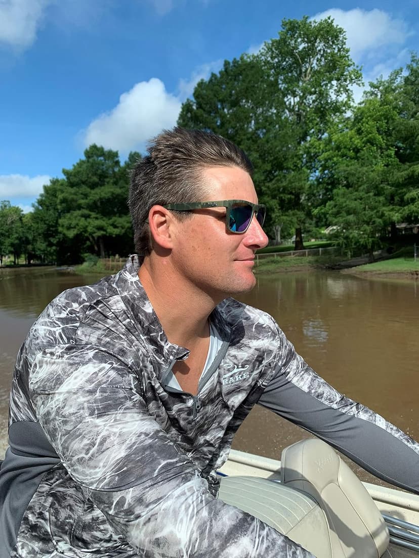 HUK Sunglasses, Polarized Lens Eyewear with Performance Frames, Fishing, Sports & Outdoors Sunglasses