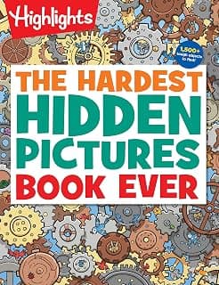The Hardest Hidden Pictures Book Ever: Ultra-Challenging Brain Games for Kids Ages 8-12, Advanced Seek and Find Puzzles Book with Over 1,500 Hidden Objects to Find (Highlights Hidden Pictures) 1644723344