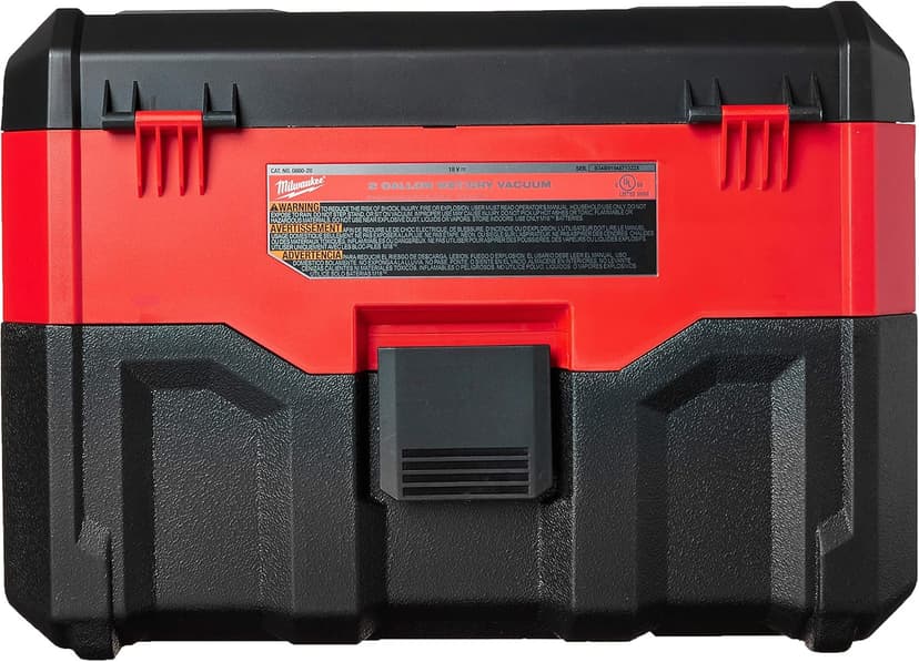 Milwaukee 0880-20 18-Volt Cordless Wet/Dry Vacuum, Red