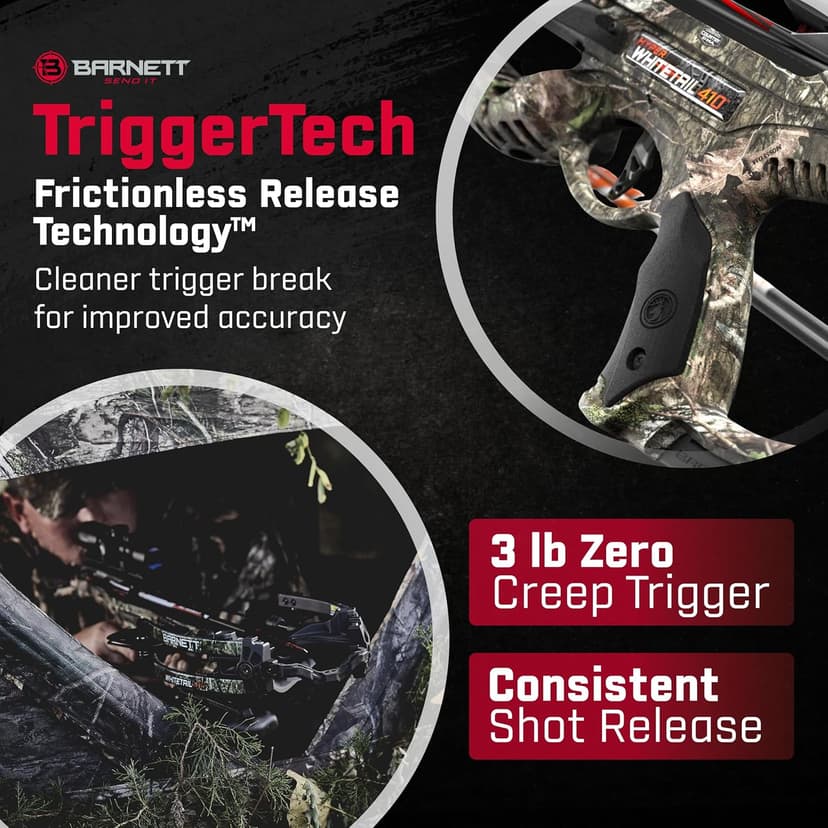 Barnett Whitetail Series Crossbow Package – Hunting Crossbows with 4x32 Scope, Arrows, Quiver & Cocking Device Options – Multiple Models & Configurations
