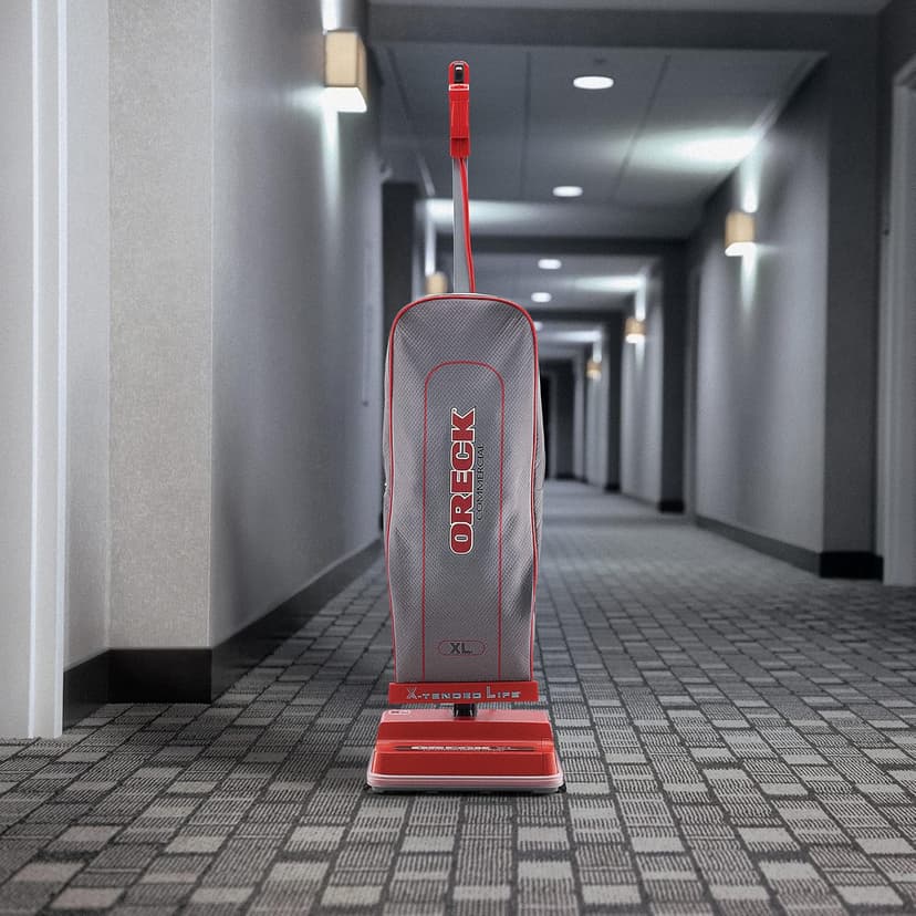 Oreck Commercial Professional Vacuum Cleaner, Bagged Upright Vac for Carpets and Hard Floor, Lightweight, Dual Speed Settings, Powerful Vacuum Cleaners for Commercial Use