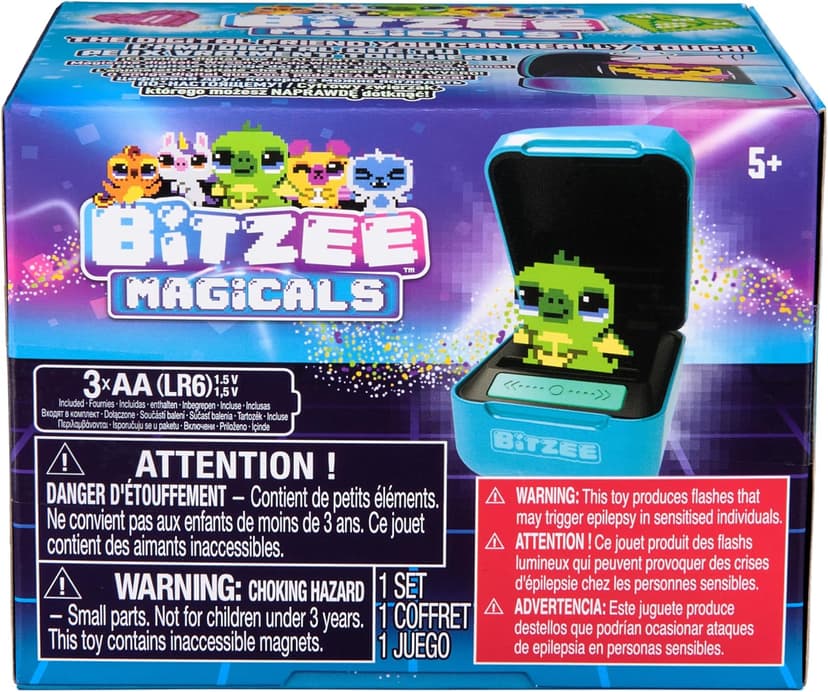 Bitzee, Magicals with 20 Interactive Characters Inside, Reacts to Touch, Digital Pet Gifts & Stocking Stuffers for Kids
