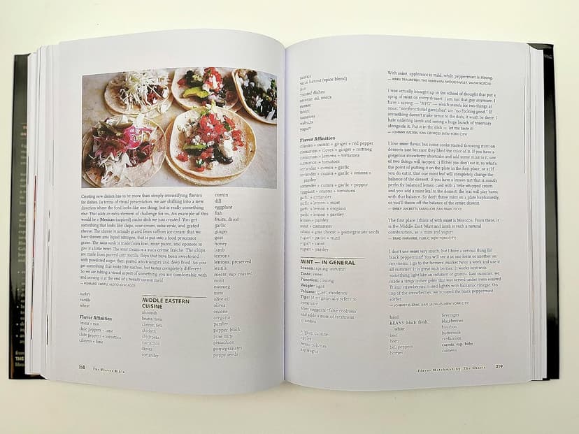 The Flavor Bible: The Essential Guide to Culinary Creativity, Based on the Wisdom of America's Most Imaginative Chefs 0316118400