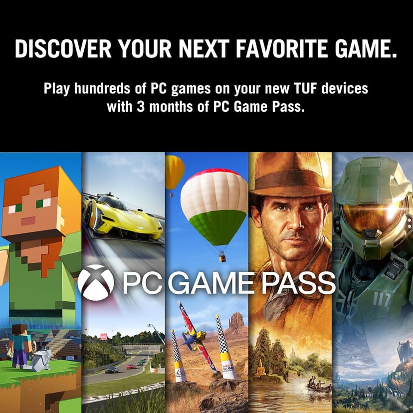 ASUS TUF T500 (2025) Gaming Desktop PC, Intel® Core™ i5-13420H Processor, NVIDIA® GeForce RTX™ 5060Ti, 1TB M.2 NVMe™ PCIe® 4 SSD, 16GB DDR5 RAM, Windows 11 Home, T500MV-MS564Ti