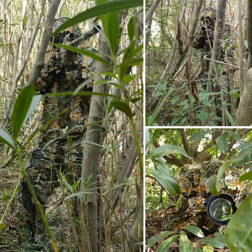 Ghillie Suit for Men -Complete Set with Full Face Mask & Gloves | Perfect for Outdoor Camouflage, Turkey Hunting, Halloween!